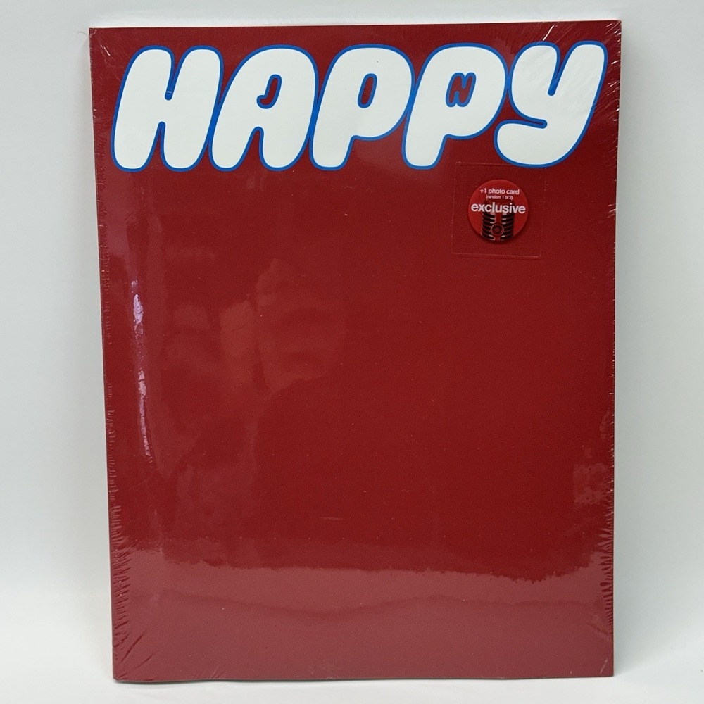 BTS JIN 1st solo album HAPPY (CD,‎ 2024) / Red Version